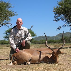 Hunting Impala in Namibia