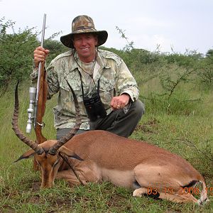 Hunting Impala in Namibia