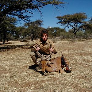 Hunting Impala in Namibia