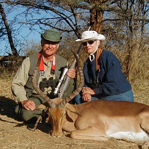 Hunting Impala in Namibia