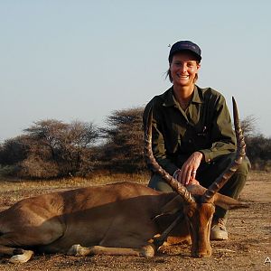 Hunting Impala in Namibia