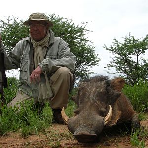 Hunting Warthog in Namibia