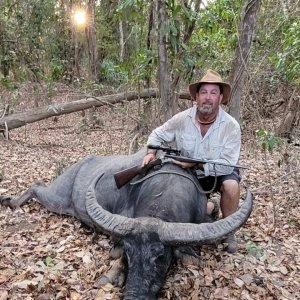 Australian Water Buffalo Hunting