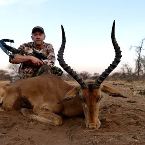 Impala taken at 27 yards at Doornrand Safaris