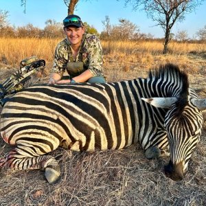 Zebra Bow Hunt South Africa