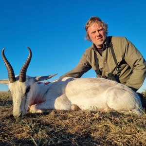 White Springbok Hunt Eastern Cape South Africa