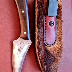 Pikal Style Damascus Steel Fighting Knife