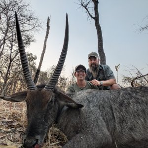 Defassa Waterbuck Hunt Zambia