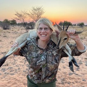 Duiker Hunt Kalahari South Africa