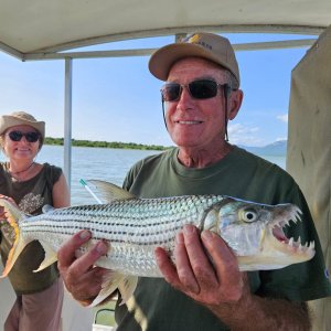 Fishing for Tiger Fish KwaZulu-Natal South Africa