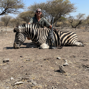 Zebra Hunt Botswana