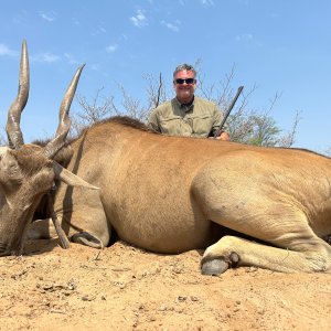 Eland Hunt Botswana