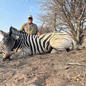 Zebra Hunt Botswana