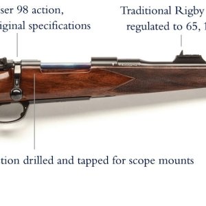 Rigby Highland Stalker Rifle