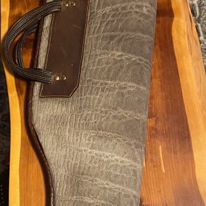 Elephant Hide Rifle Bag Taxidermy