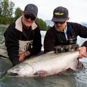 Chinook Fishing British Columbia