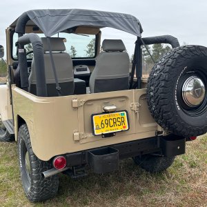 Restored 1969 Toyota FJ40 Land Cruiser