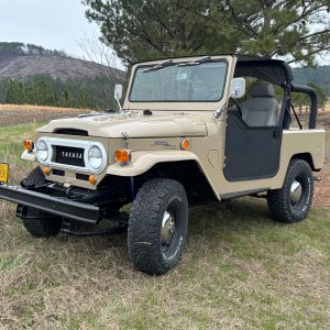 Restored 1969 Toyota FJ40 Land Cruiser