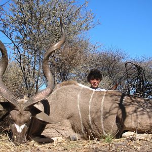 Hunting Greater Kudu in Namibia