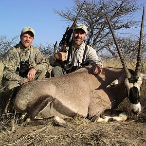 Hunting Gemsbok in Namibia