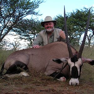 Hunting Gemsbok in Namibia