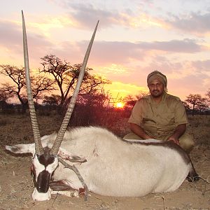 Hunting Gemsbok in Namibia