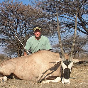 Hunting Gemsbok in Namibia