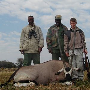 Hunting Gemsbok in Namibia