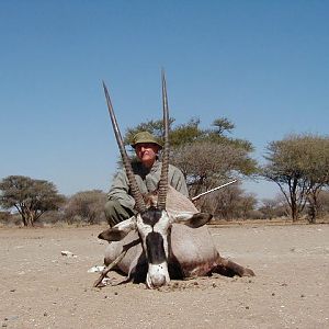 Hunting Gemsbok in Namibia