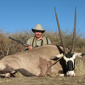 Hunting Gemsbok in Namibia