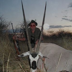 Hunting Gemsbok in Namibia