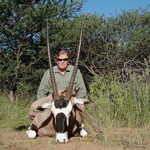 Hunting Gemsbok in Namibia