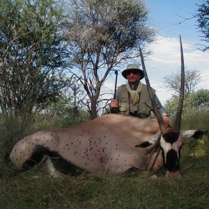 Hunting Gemsbok in Namibia