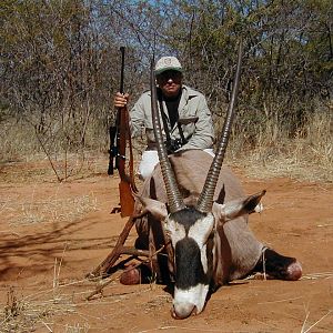 Hunting Gemsbok in Namibia