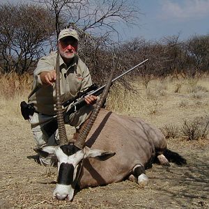 Hunting Gemsbok in Namibia