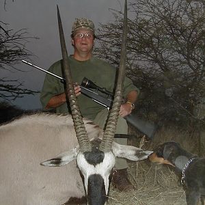 Hunting Gemsbok in Namibia