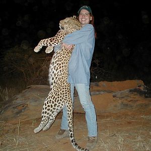 Hunting Leopard in Namibia