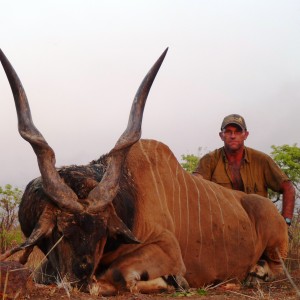 Hunting Giant Eland in Central African Republic