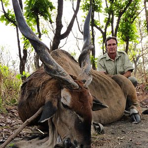 Hunting Lord Derby Eland in CAR