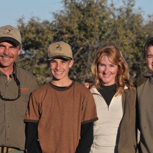 Mike, Hunter, Joy and Heather Rogers