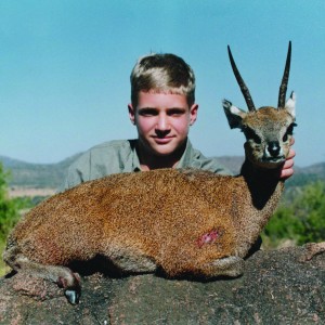 Hunting Klipspringer with Wintershoek Johnny Vivier Safaris in SA