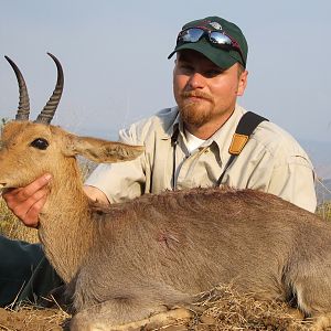 Hunting Mountain Reedbuck with Wintershoek Johnny Vivier Safaris in SA