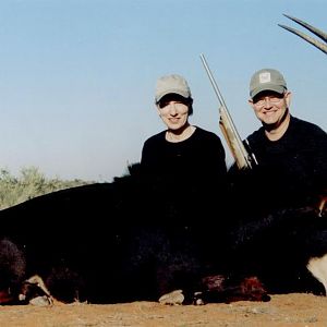 Hunting Sable with Wintershoek Johnny Vivier Safaris in SA