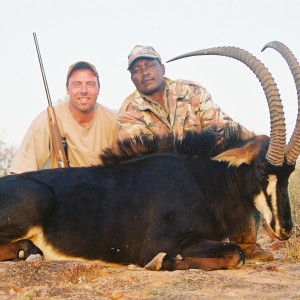 Hunting Sable with Wintershoek Johnny Vivier Safaris in SA