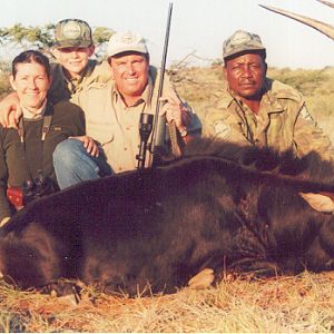 Hunting Sable with Wintershoek Johnny Vivier Safaris in SA