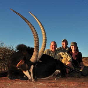 Hunting Sable with Wintershoek Johnny Vivier Safaris in SA