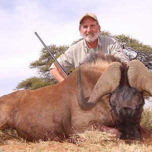 Hunting Black Wildebeest with Wintershoek Johnny Vivier Safaris in SA