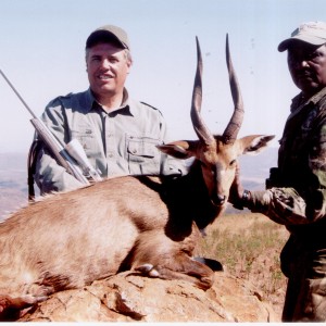 Hunting Bushbuck with Wintershoek Johnny Vivier Safaris in SA