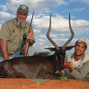 Hunting Black Impala with Wintershoek Johnny Vivier Safaris in SA