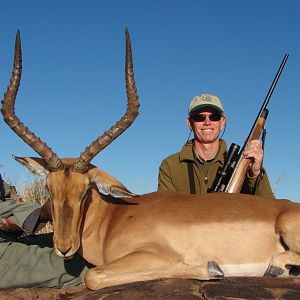 Hunting Impala with Wintershoek Johnny Vivier Safaris in SA